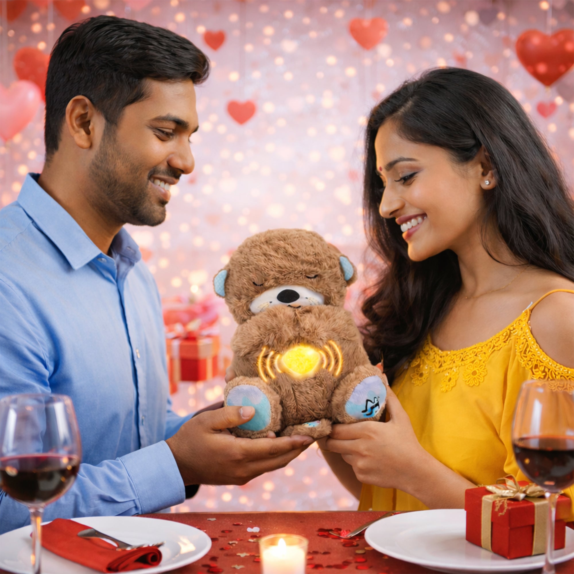 Breathing Teddy Bear – A Valentine’s Hug💕