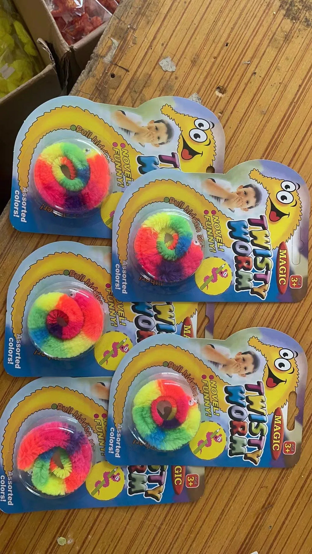 Rainbow Magic Twisty Worm Wiggling Toy 🌈✨