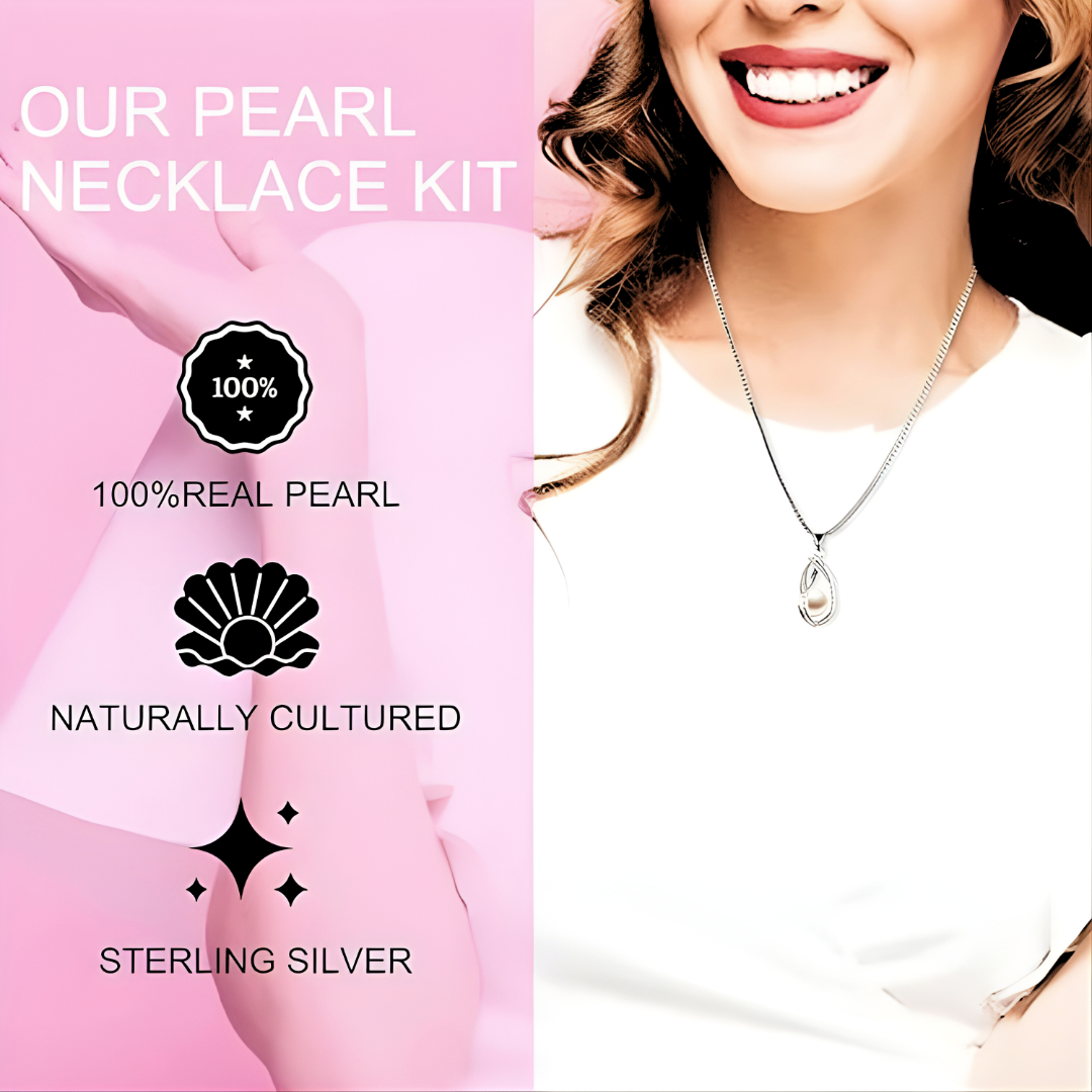 Love Pearl Necklace Gift Set