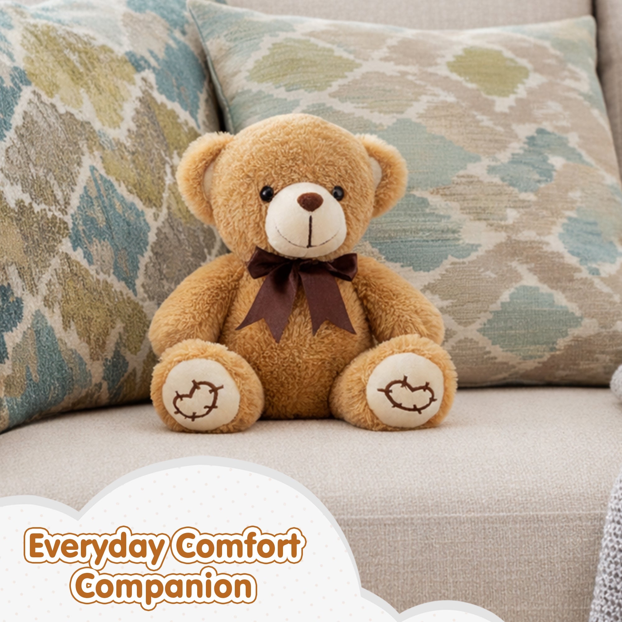 Soft & Cuddly Stuffed Teddy Bear