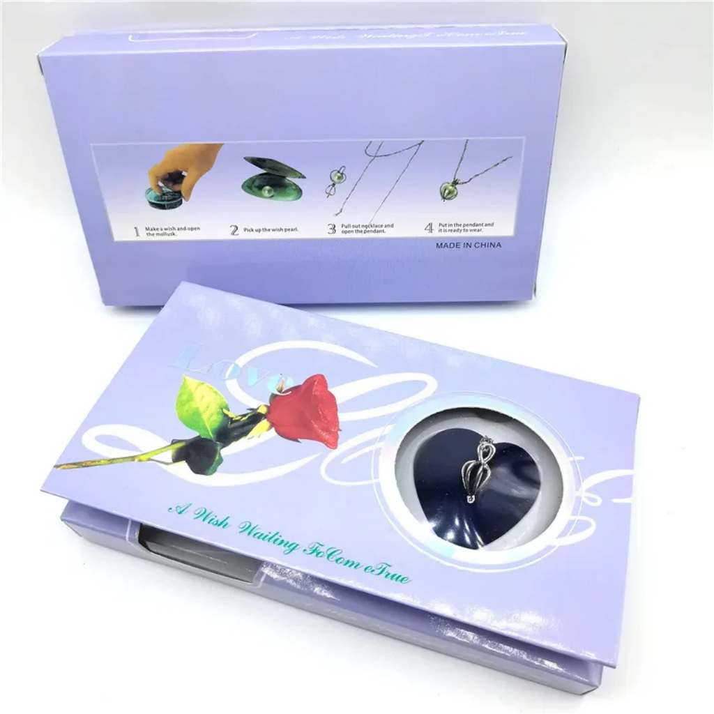 Love Pearl Necklace Gift Set