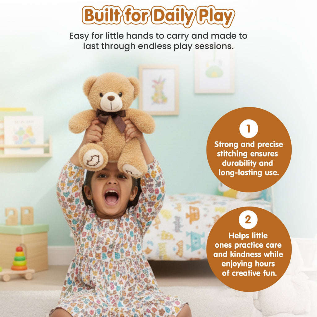 Soft & Cuddly Stuffed Teddy Bear