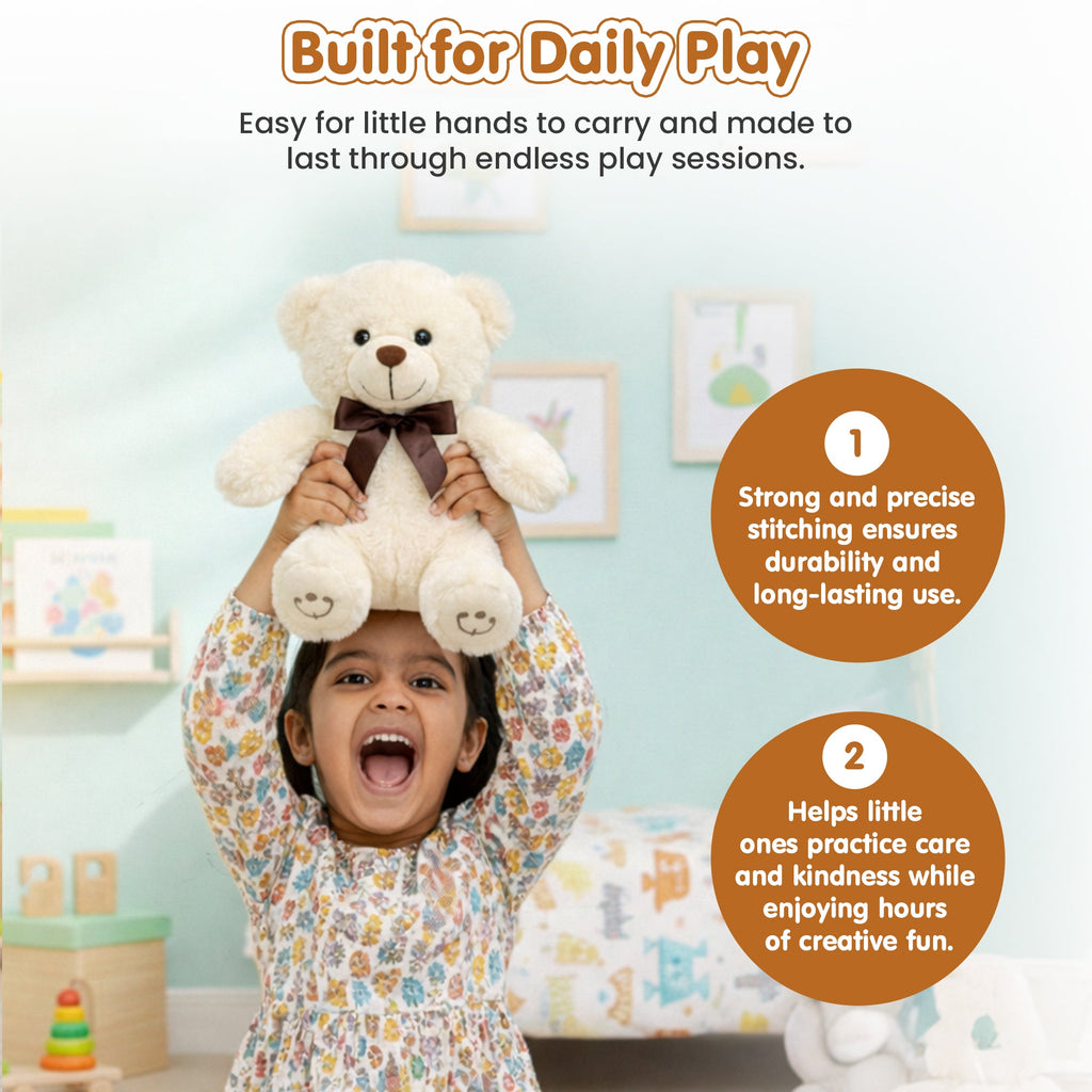 Soft & Cuddly Stuffed Teddy Bear