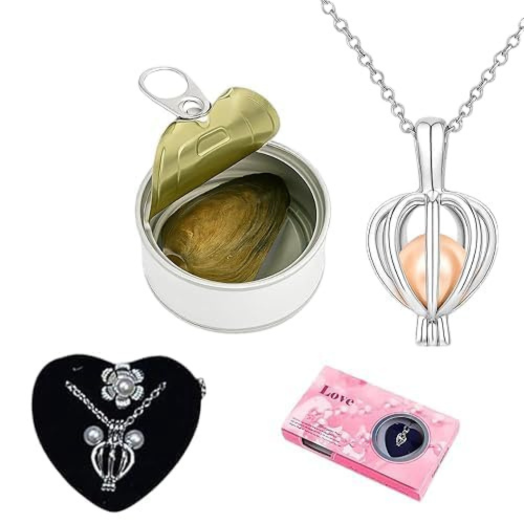 Love Pearl Necklace Gift Set