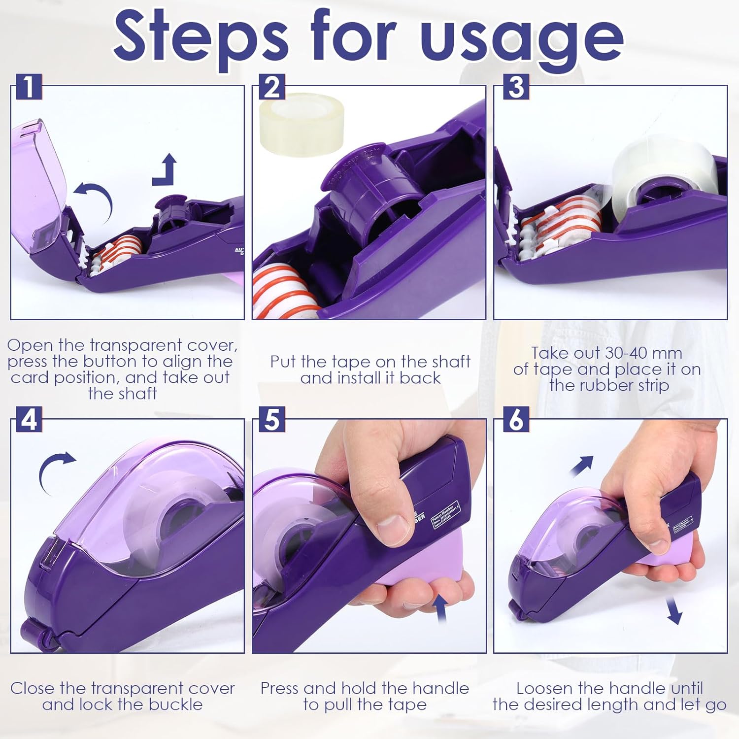 Hands-Free Tape Dispenser