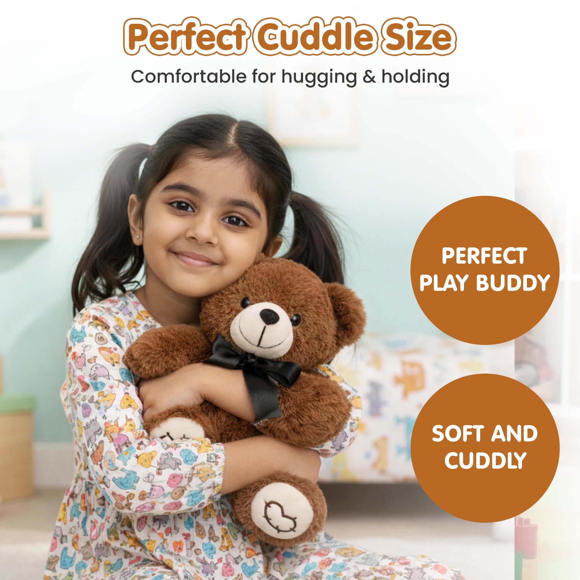 Soft & Cuddly Stuffed Teddy Bear