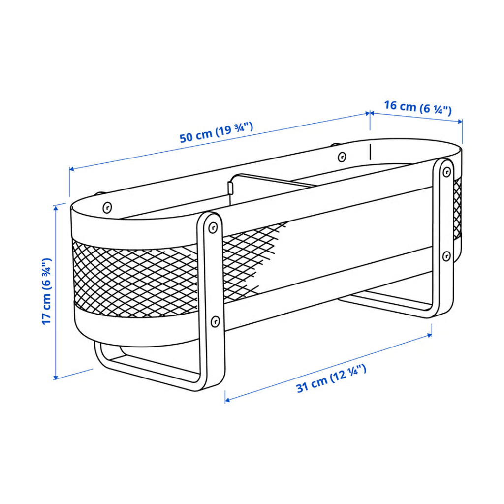 Aesthetic White Desk Organizer