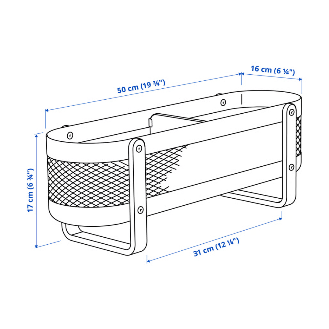 Aesthetic White Desk Organizer