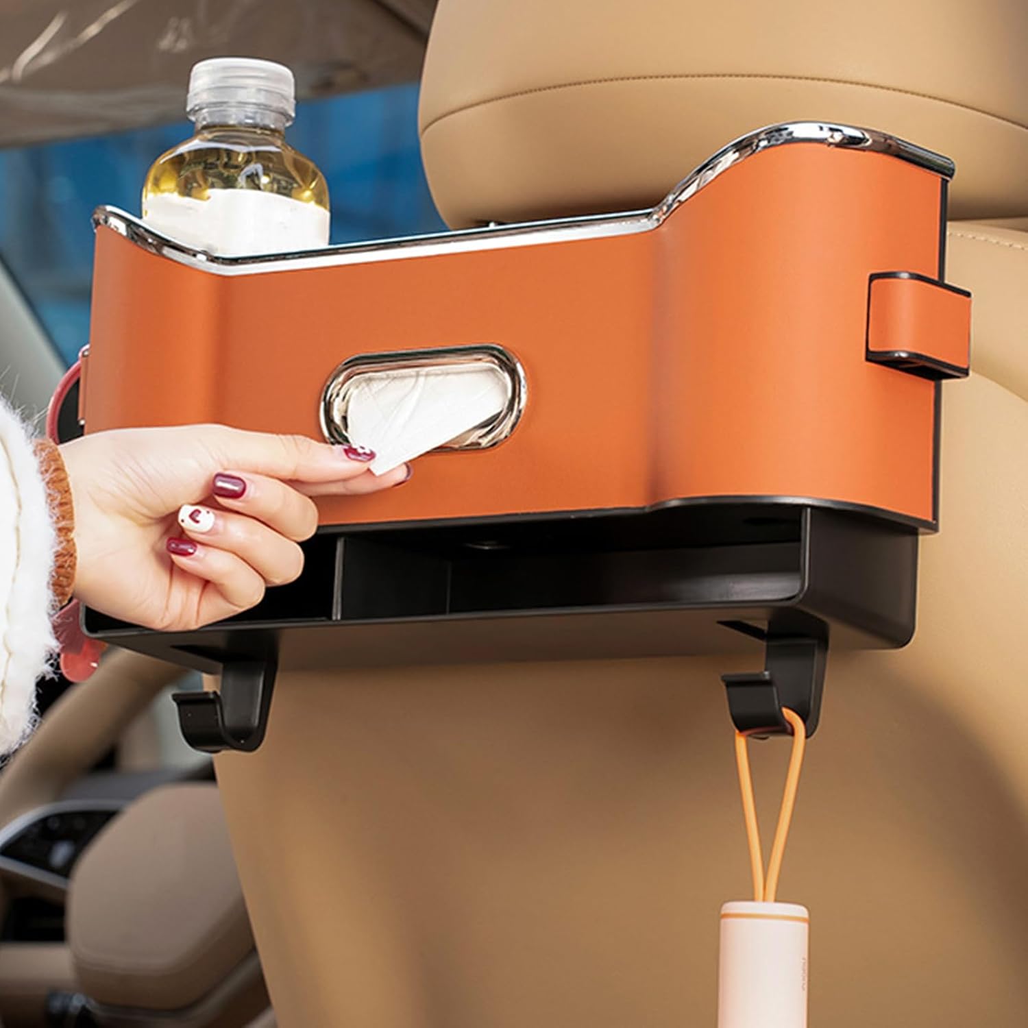 Multifunctional Car Seat Back Storage Box