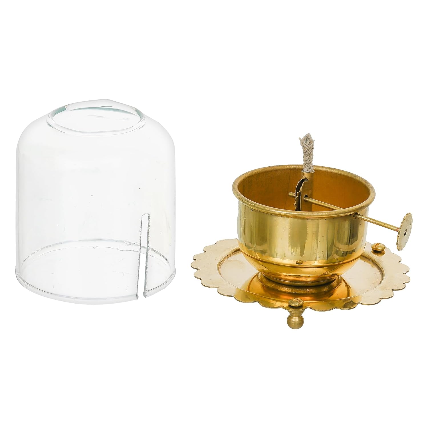 Divine-Light Brass Akhand Diya