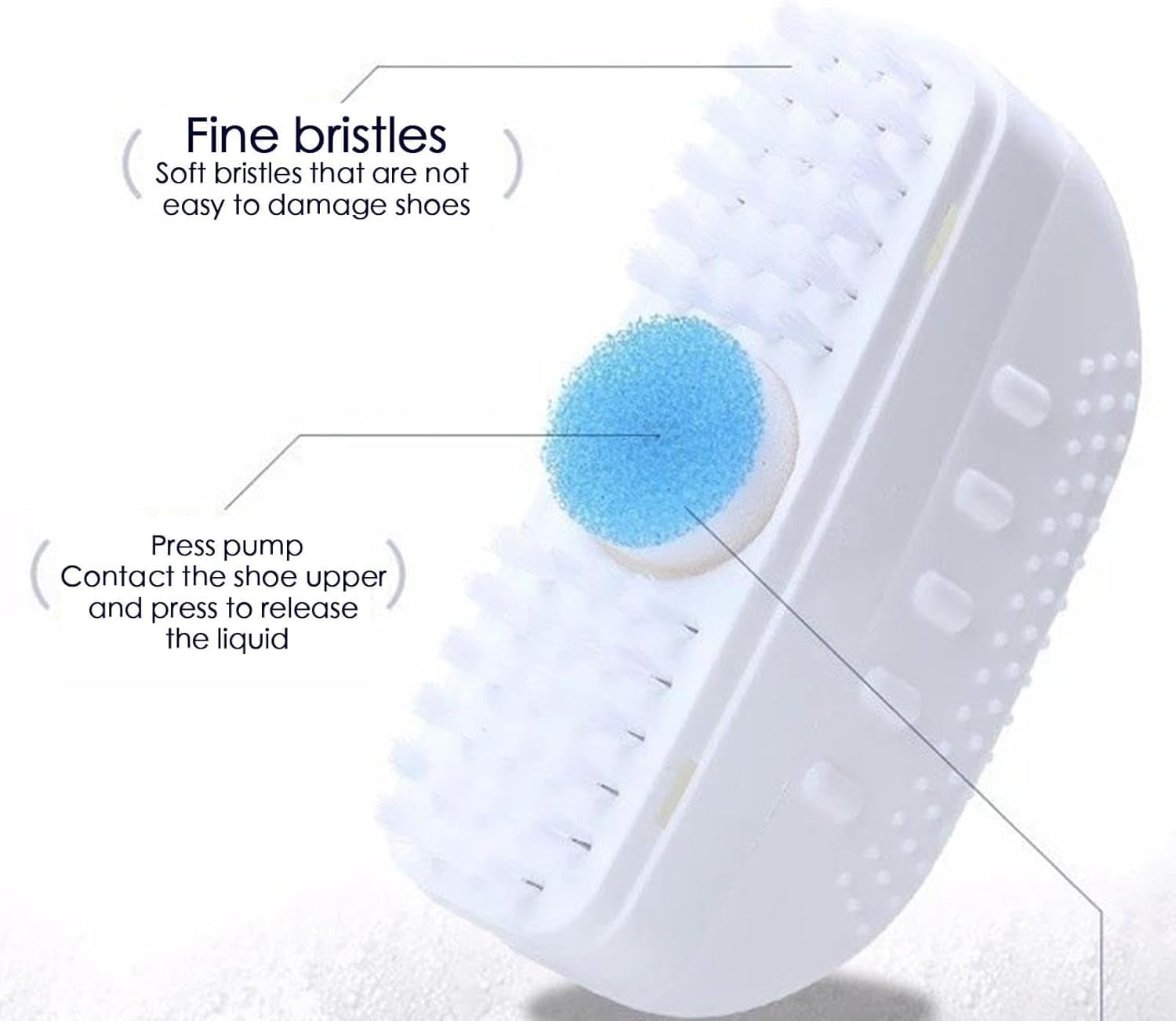 Multipurpose Soft Sponge Shoe Brush Cleaner
