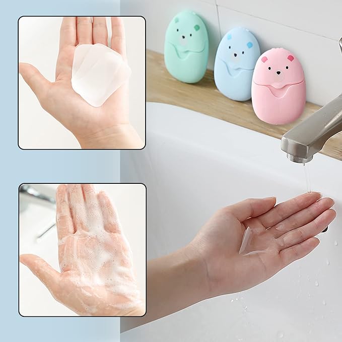 Disposable Paper Soap 6 pack ( 300 Sheet )