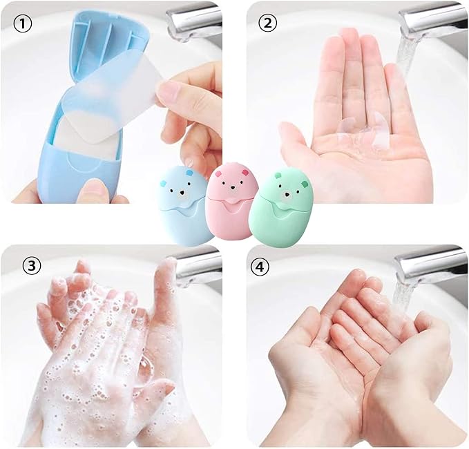 Disposable Paper Soap 6 pack ( 300 Sheet )