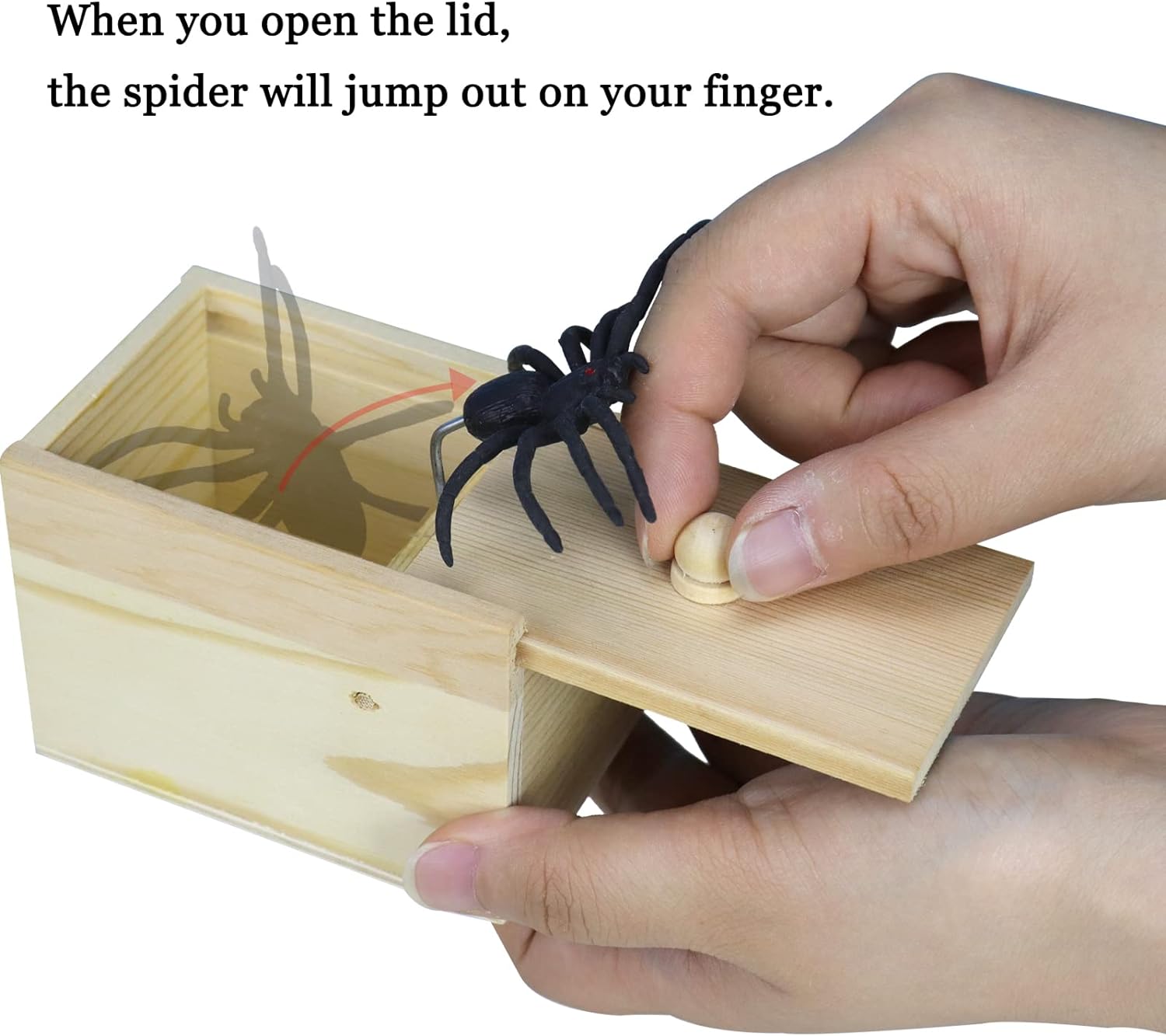 Crazy Spider Prank Box – Endless Laughs Guaranteed!