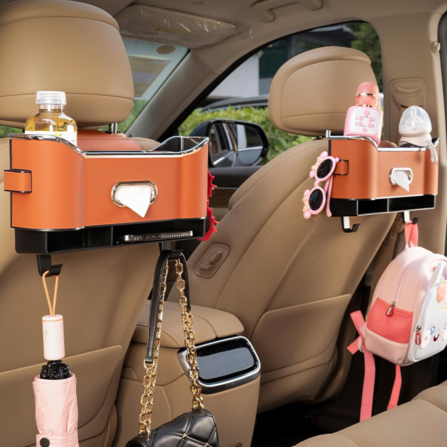 Multifunctional Car Seat Back Storage Box