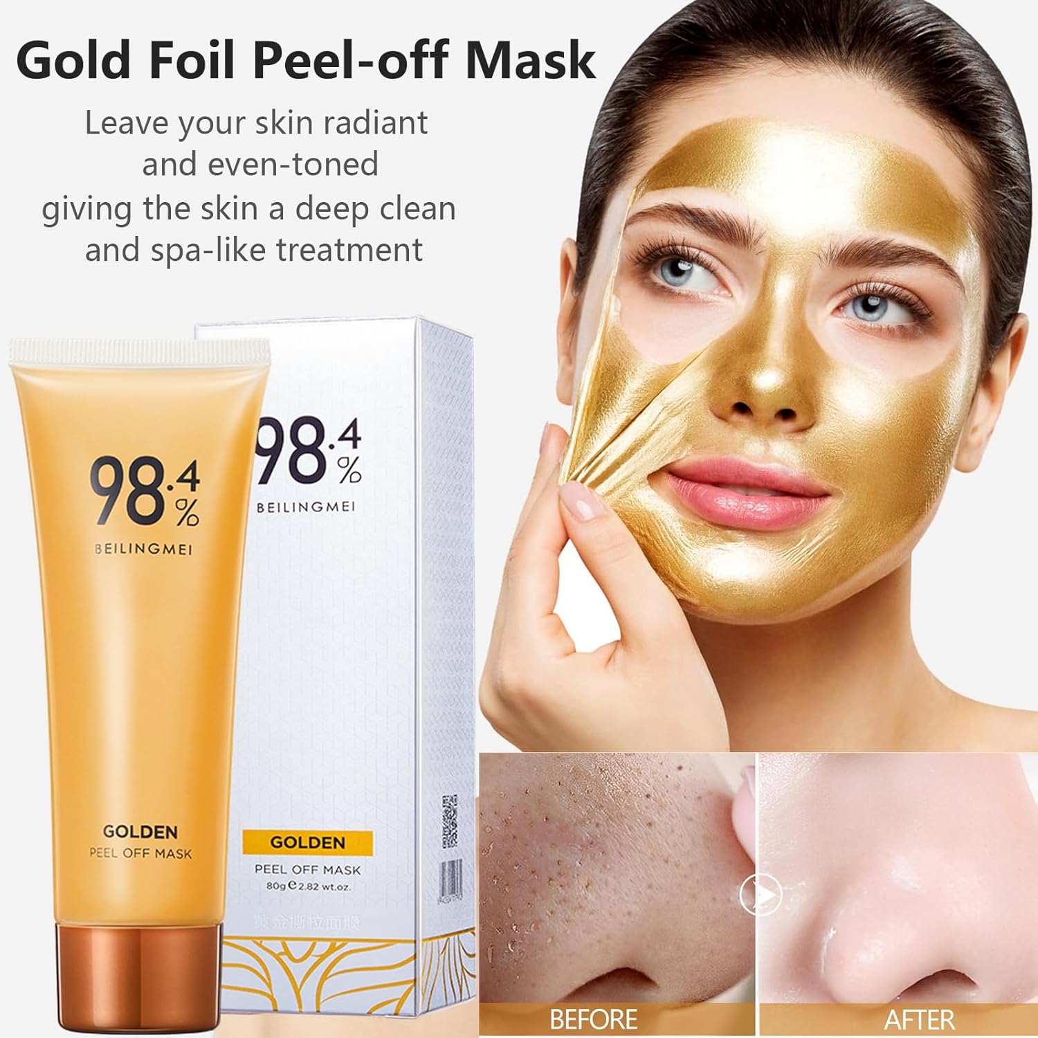 New Golden Skincare Peel Off Mask