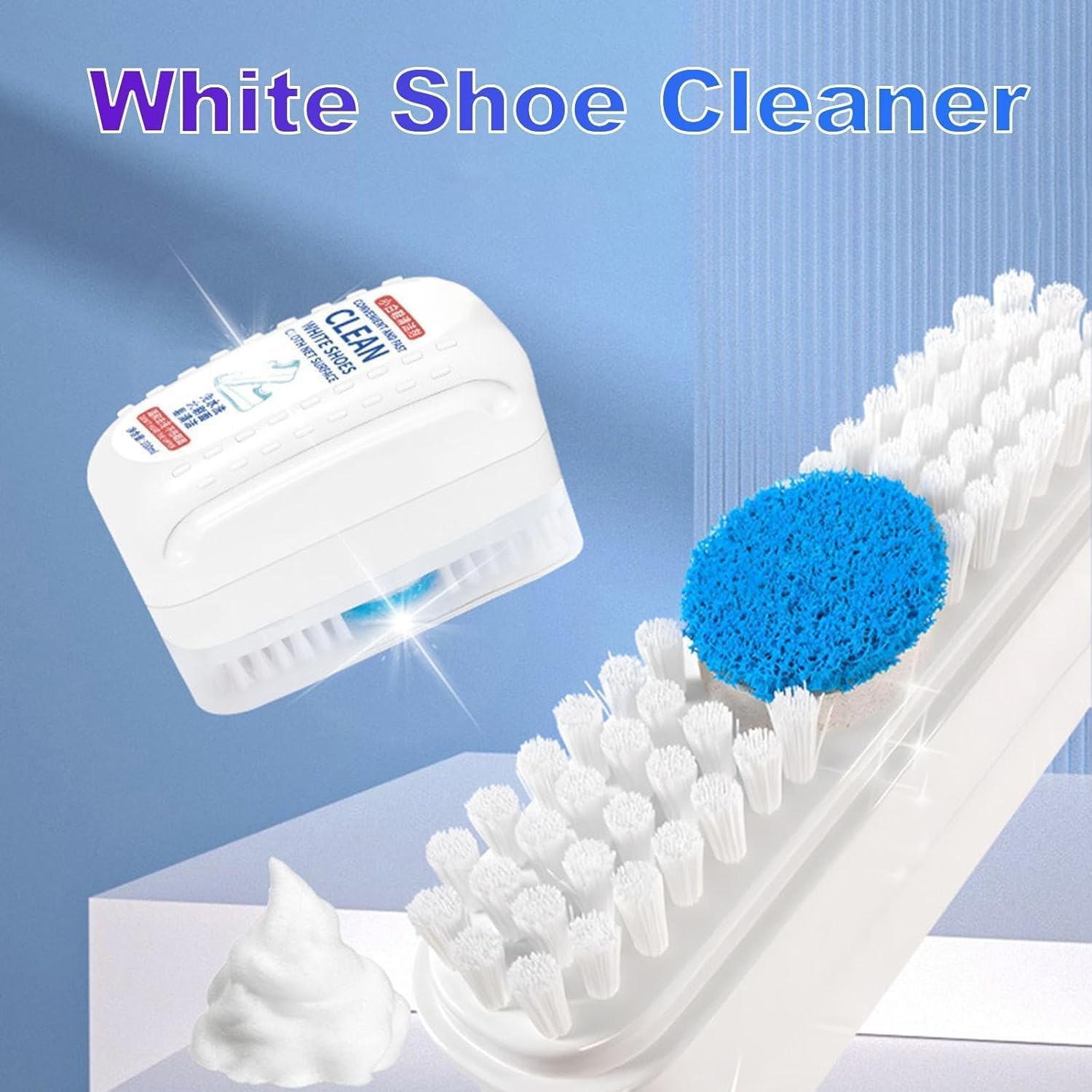 Multipurpose Soft Sponge Shoe Brush Cleaner