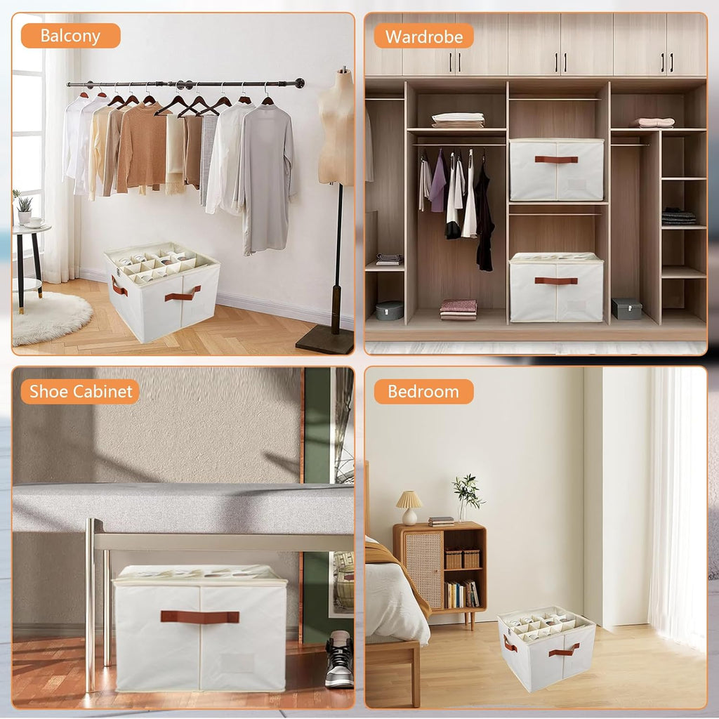 Fabric Bin Shoe Storage Organizer