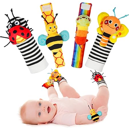 Baby Wrist Rackle Socks ( Set of 2 )