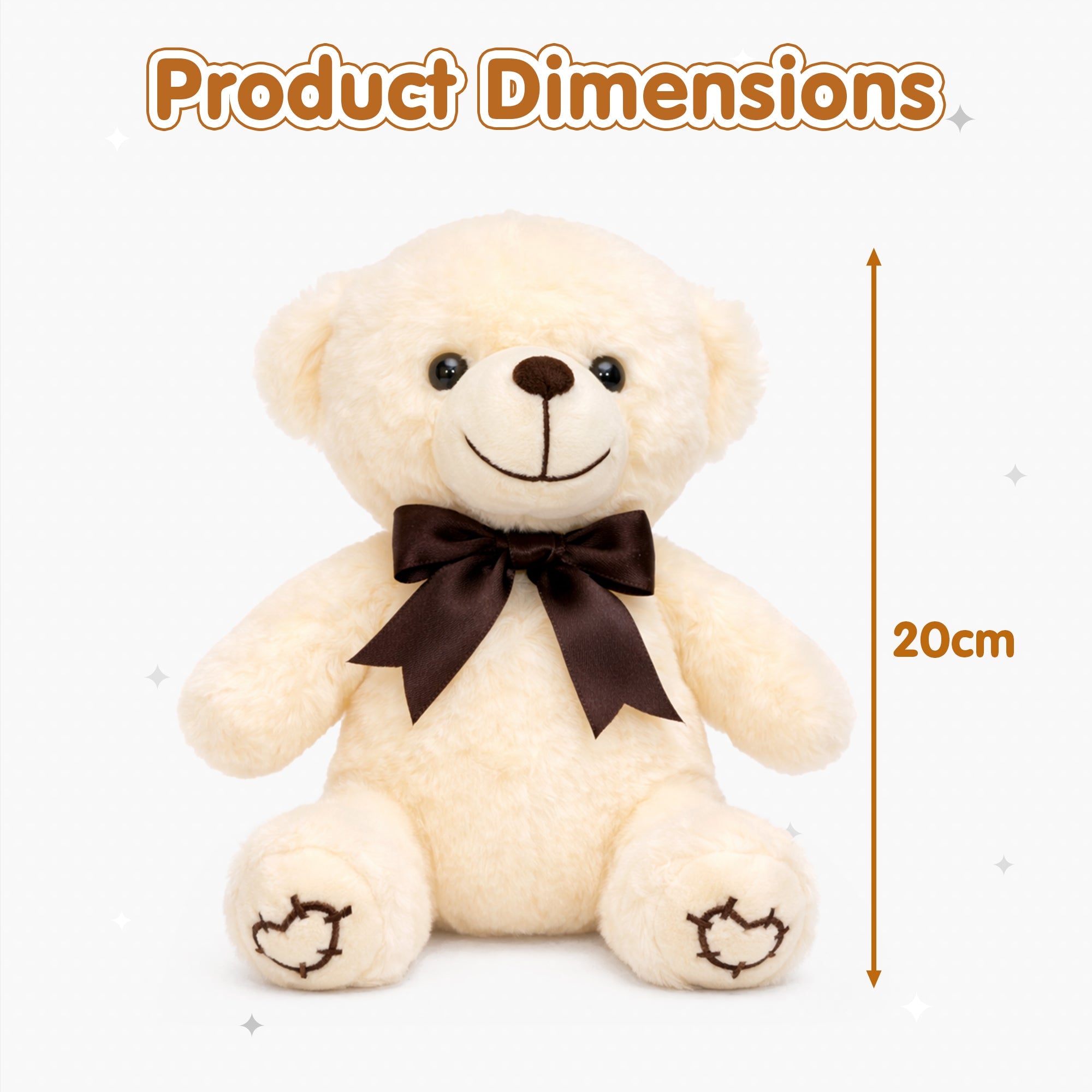 Soft & Cuddly Stuffed Teddy Bear