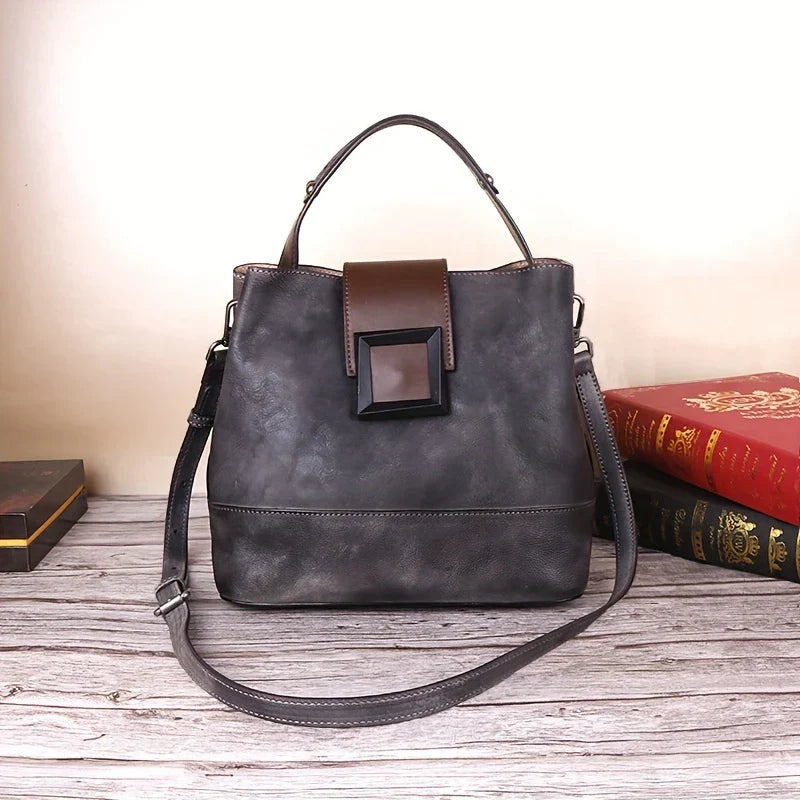 Vintage-Style Women's Crossbody Bag