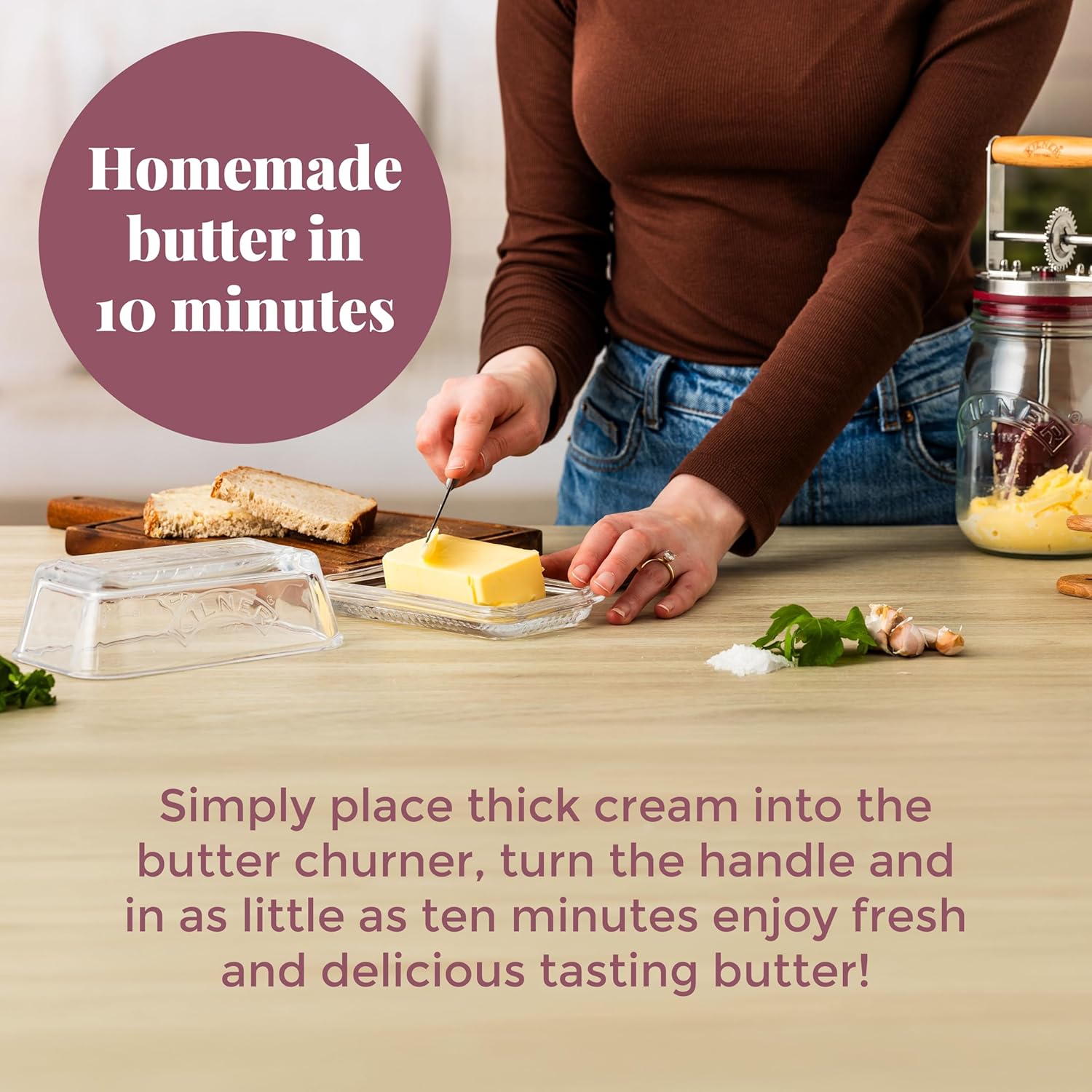 Homemade Butter Maker
