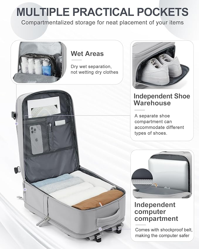 Multifunctional Travel and Business Backpack 🎒✨