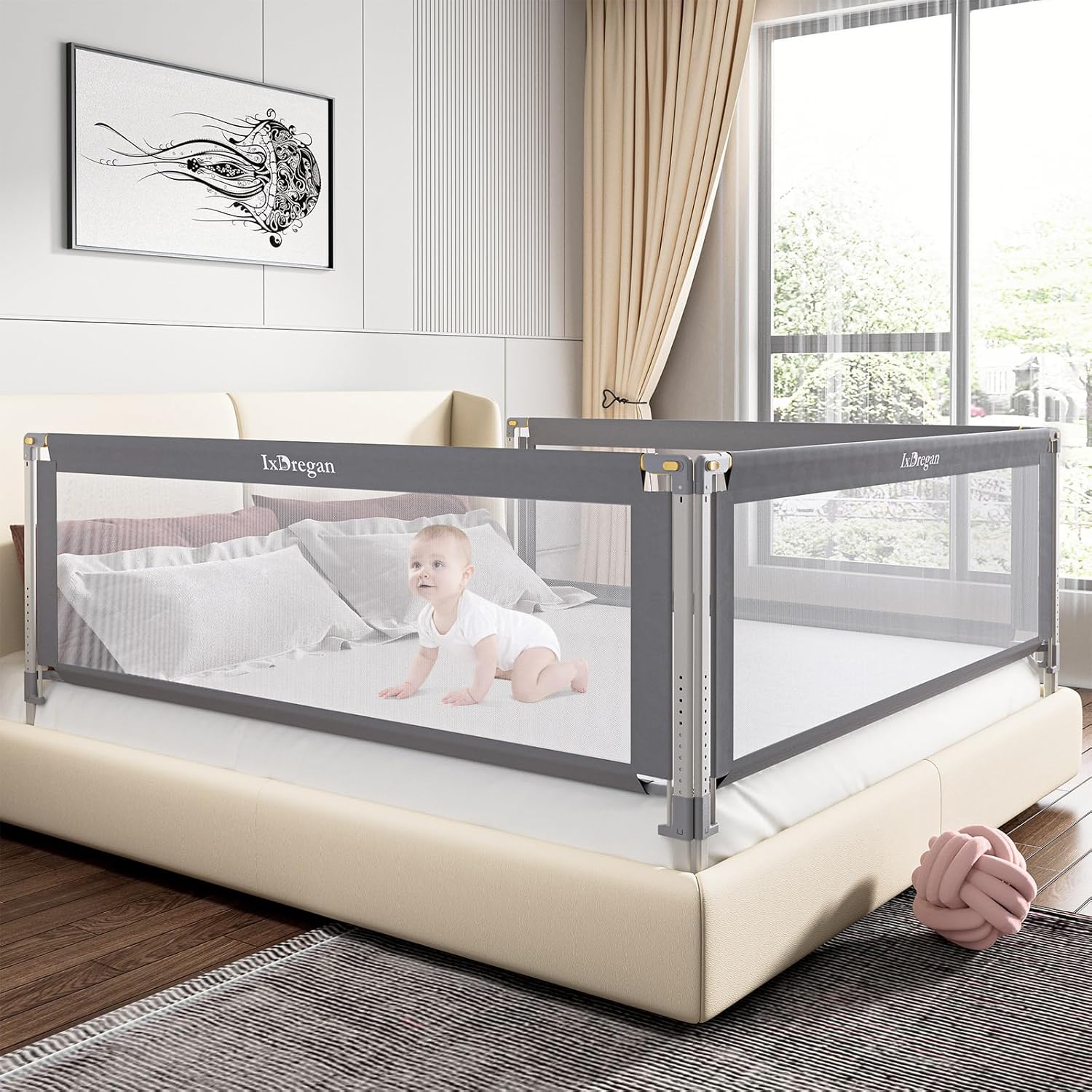 Baby Bed Rail Guard for Toddlers and Infants