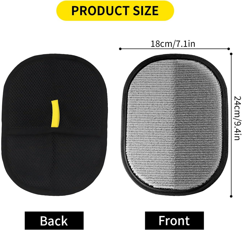 Pet Hair Removal Gloves (Pack of 2)