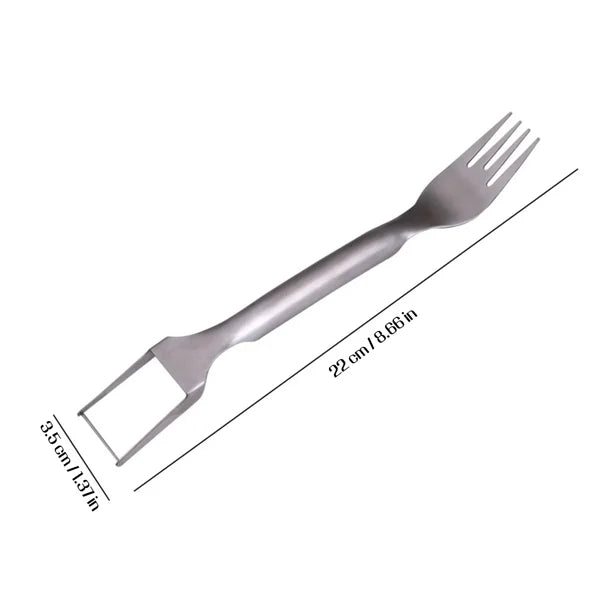 2-in-1 Watermelon Fork Slicer  set off 2
