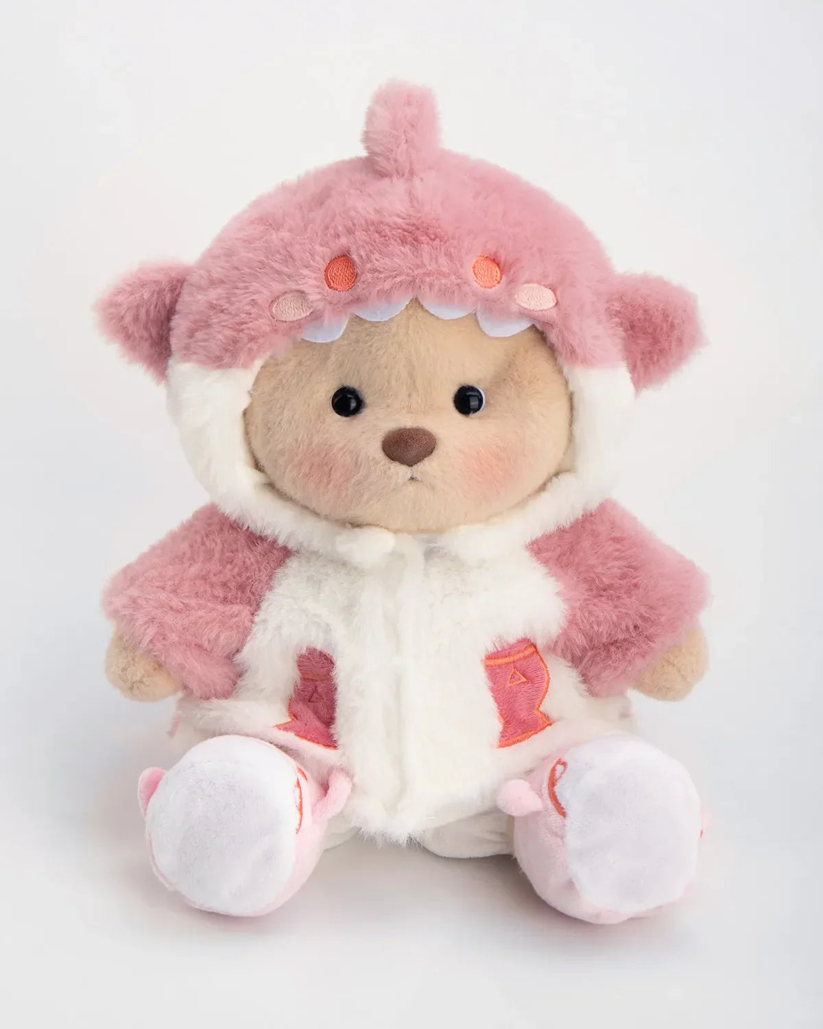 Multicolor Cotton Cute-Dino Teddy Set