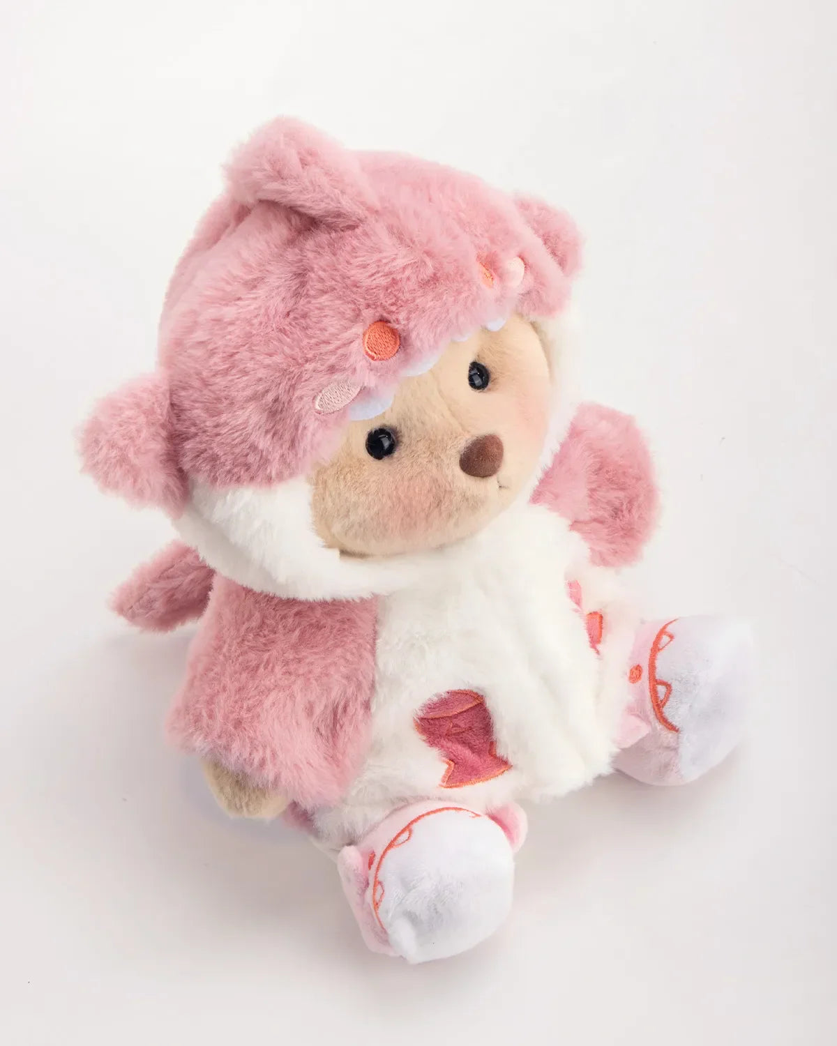Multicolor Cotton Cute-Dino Teddy Set