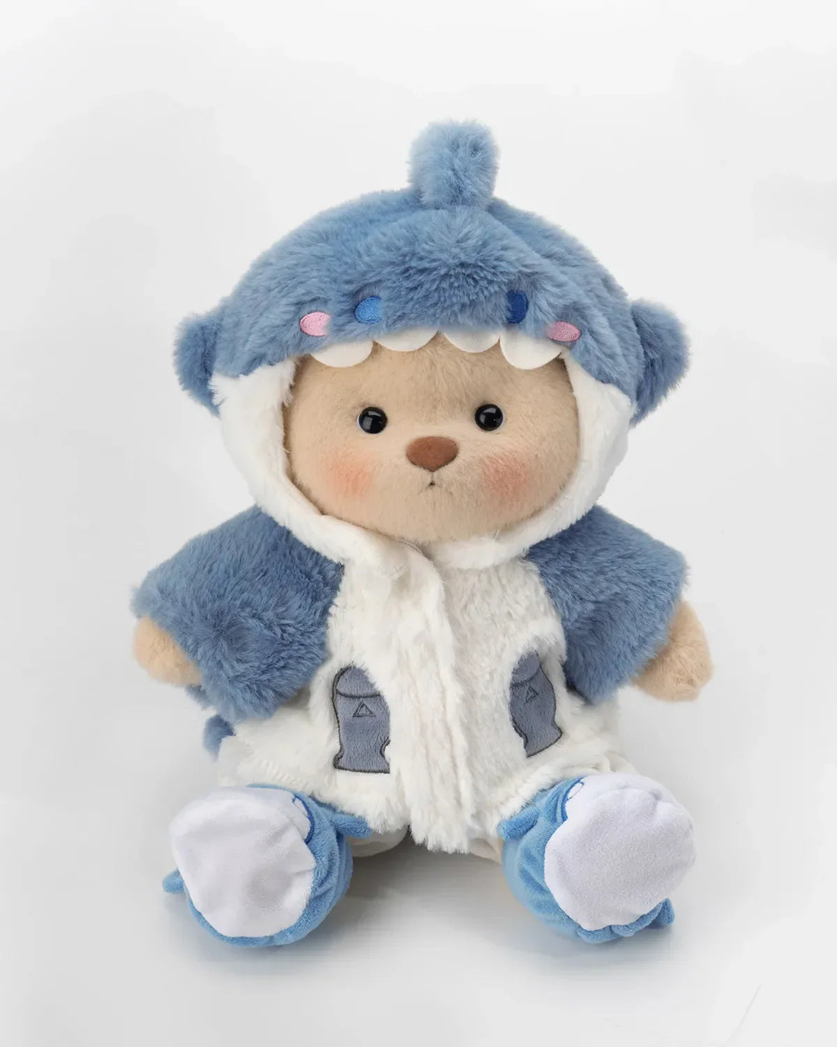 Multicolor Cotton Cute-Dino Teddy Set