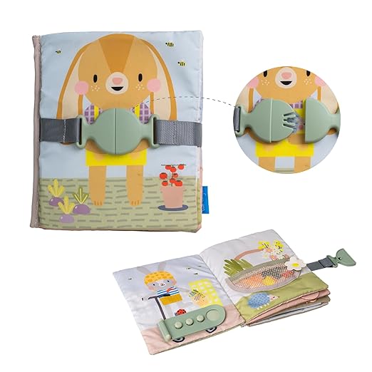 Montessori Busy Board Book for Toddlers