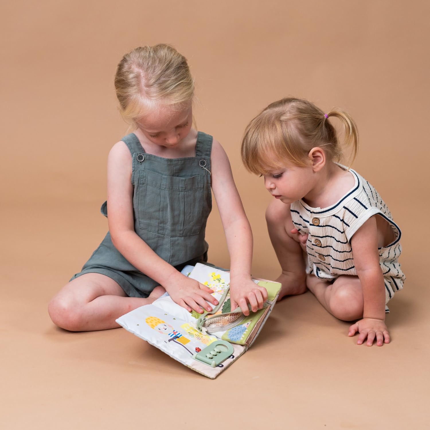 Montessori Busy Board Book for Toddlers