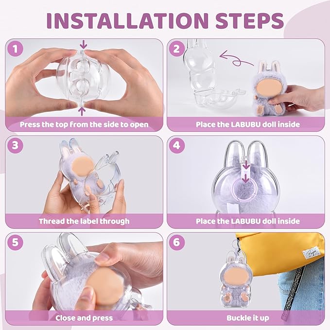 Mini Labubu Crystal Pop Capsule