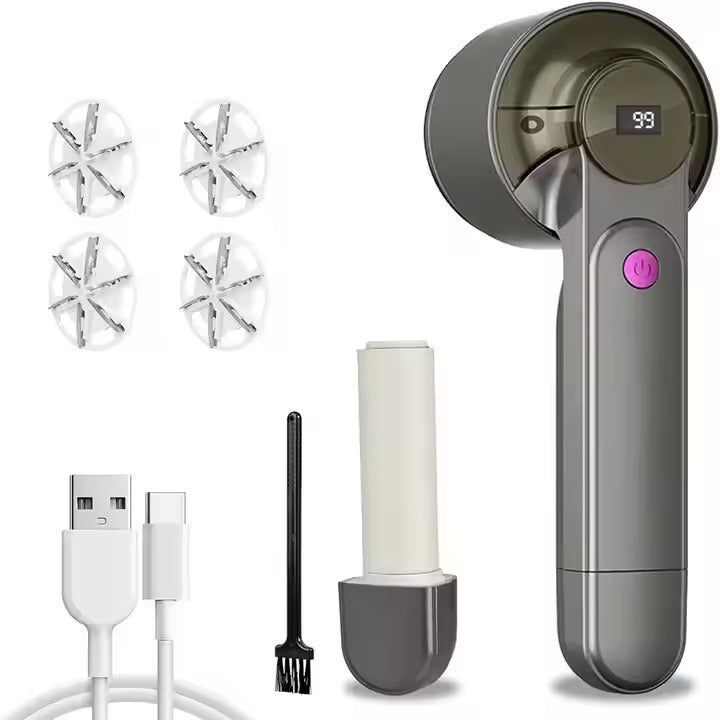 Portable Lint Shaver with Digital Display