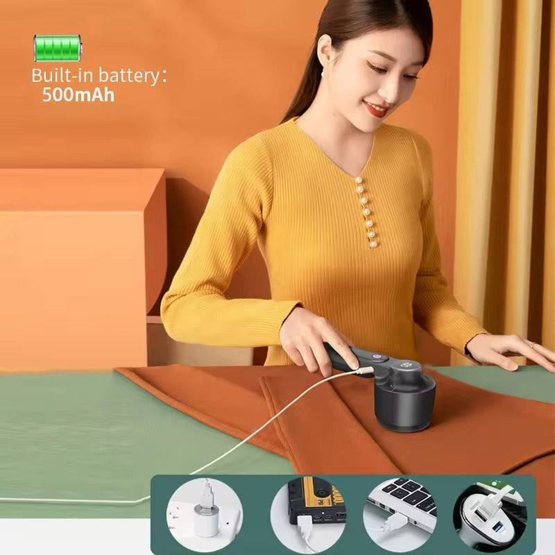 Portable Lint Shaver with Digital Display