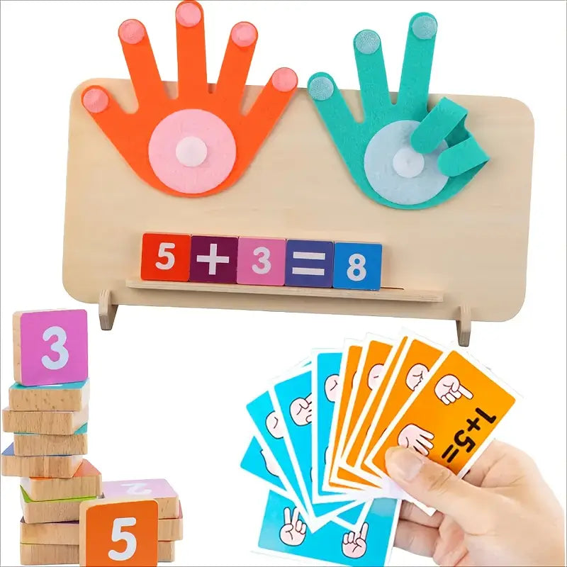 Montessori Interactive Finger Counting Math Toy