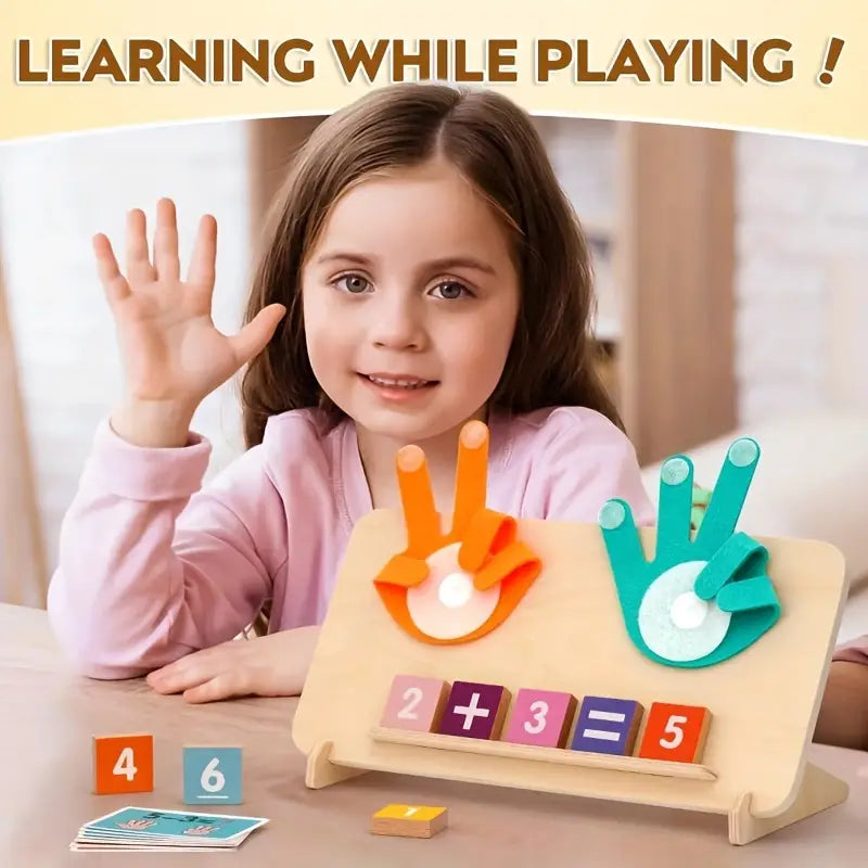 Montessori Interactive Finger Counting Math Toy