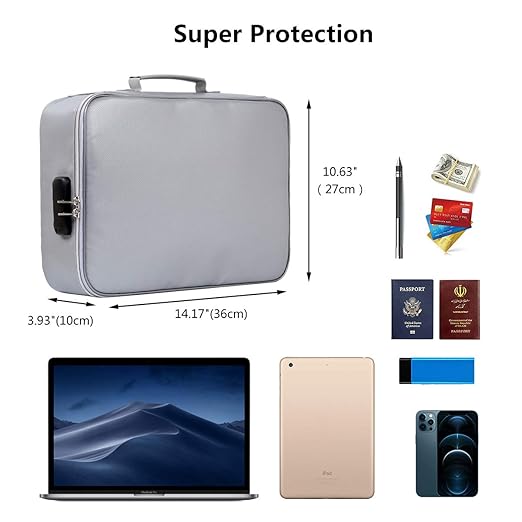 Multi-Layer Waterproof Document Storage Bag