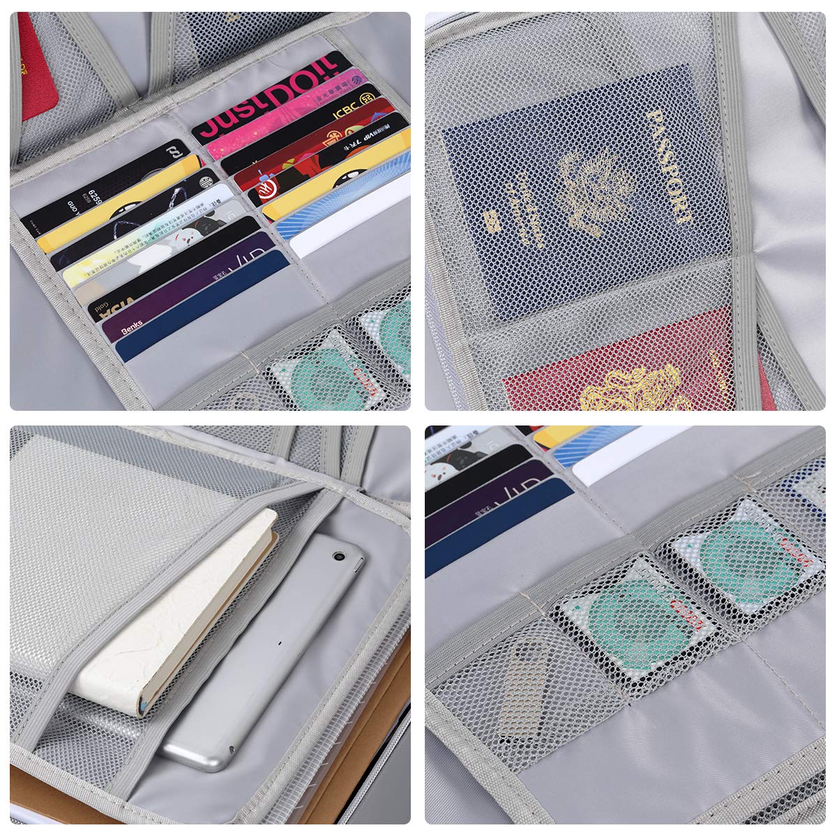 Multi-Layer Waterproof Document Storage Bag