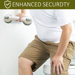 Dual-Lock Suction Grab Bar