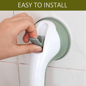 Dual-Lock Suction Grab Bar