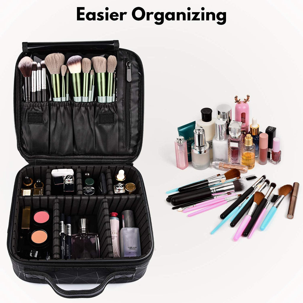 Multi-Compartment Cosmetic Storage Organizer