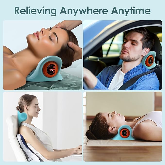 Instant Relief Neck Massager & Cervical Spine Aligner