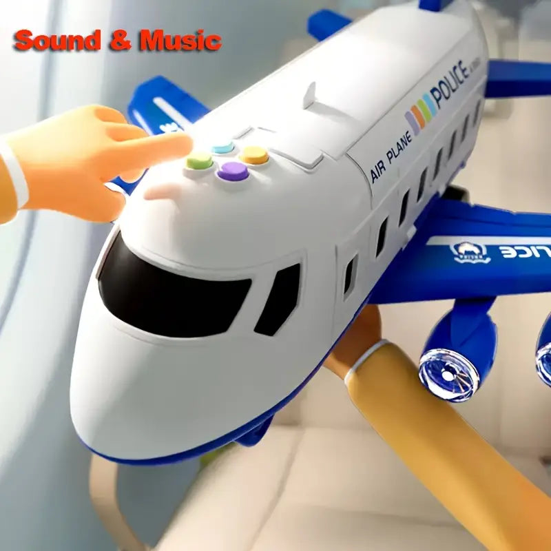 Interactive Light & Sound Airplane Play Set