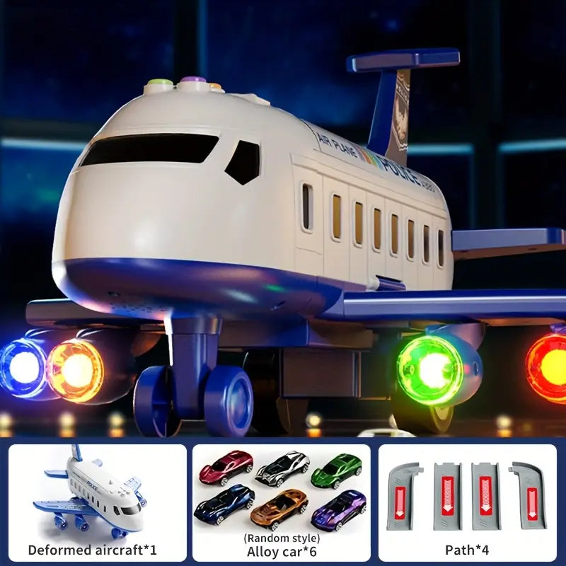 Interactive Light & Sound Airplane Play Set